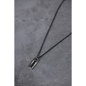 Plaque sur chaîne sasha en acier 316l