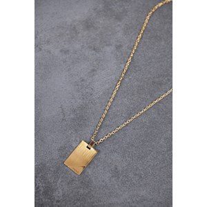 Plaque sur chaîne mika en acier 316l