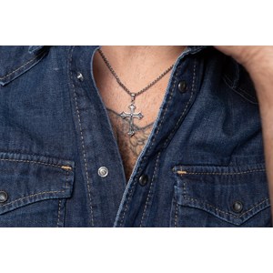 Collier jin en acier 316l