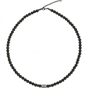 Coll. Semi-rigide abel en acier 316l avec lave noir