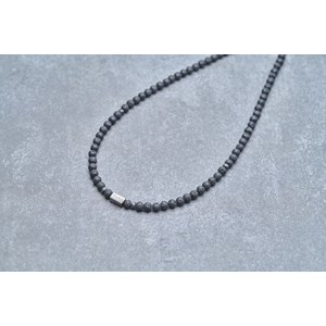 Coll. Semi-rigide abel en acier 316l avec lave noir