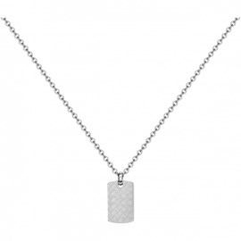 Collier mono-motif gior en acier 316l