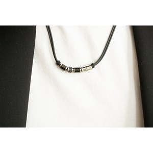 Collier multi-motifs max en acier 316l