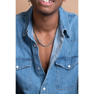 Collier elio en acier 316l