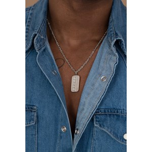 Collier virgile en acier 316l