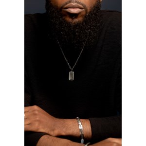 Coll. Mono-motif léonce en acier 316l