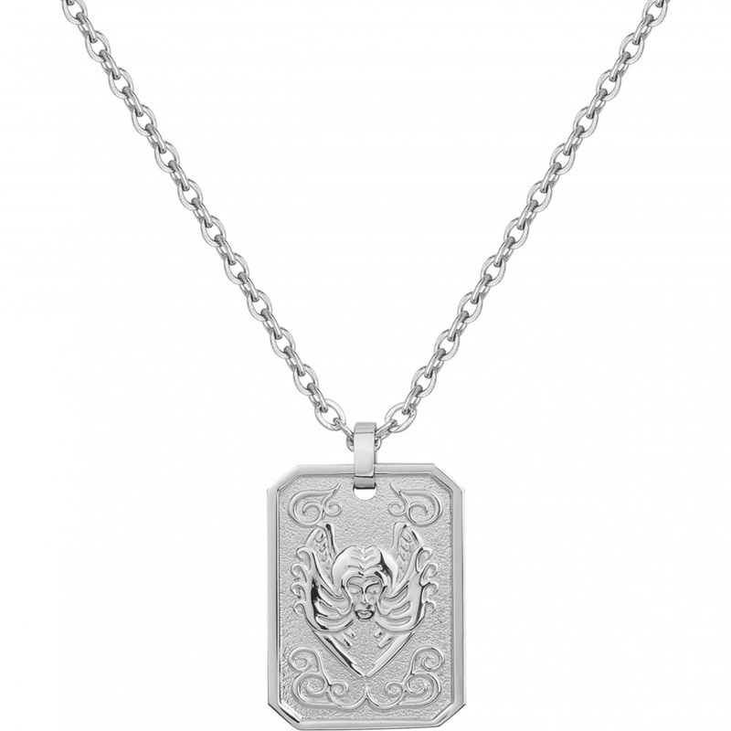 Phébus Bijoux - Collier zodiaque vierge argent en acier 316l