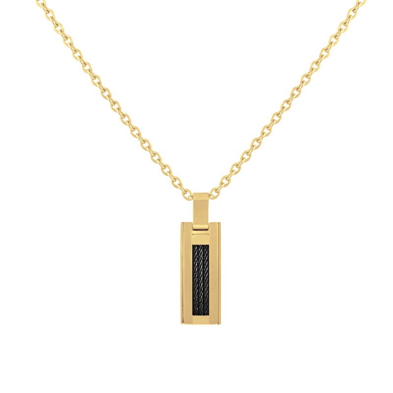 Phébus Bijoux - Coll. Mono-motif magnus en acier 316l