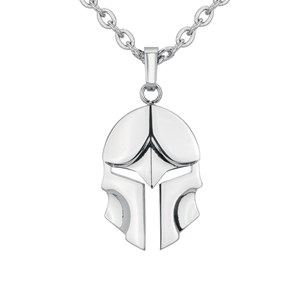 Collier casque en acier 316l
