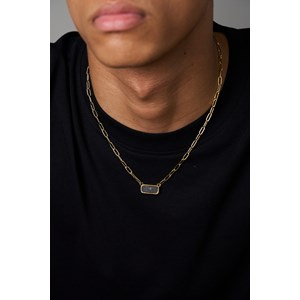 Collier léandre en acier