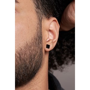 Boucles d'oreilles clous diogu en acier 316l