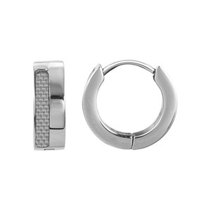 Créoles ivan en acier 316l