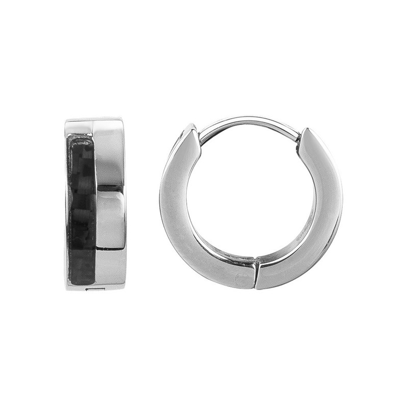 Phébus Bijoux - Créoles ivan en acier 316l