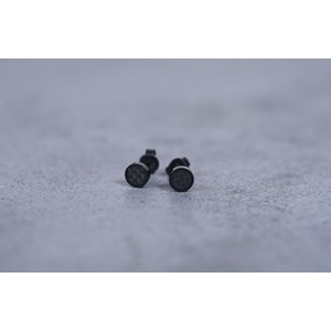 Boucles d'oreilles clous séverin en acier 316l