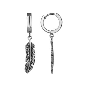 Créoles loris en acier 316l