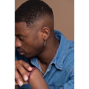 Créoles loris en acier 316l