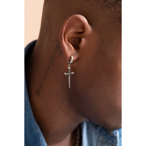 Boucles d'oreilles pendantes jules en acier 316l