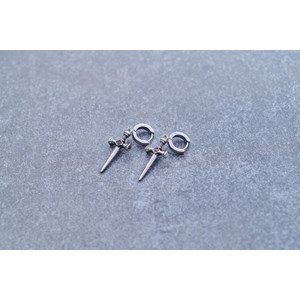 Boucles d'oreilles pendantes jules en acier 316l