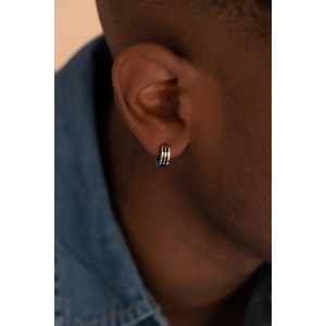 Créoles sandro en acier 316l