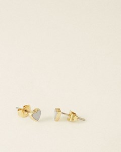 Boucles d'oreilles barbiel nacre