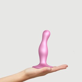 Dildo plug - rose metallic - taille s