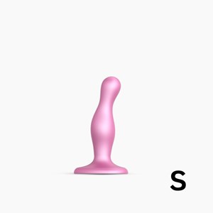 Dildo plug - rose metallic - taille s
