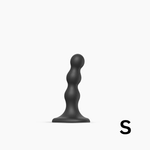 Dildo plug balls - noir - taille s