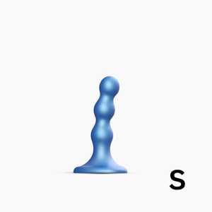 Dildo plug balls - bleu - taille s