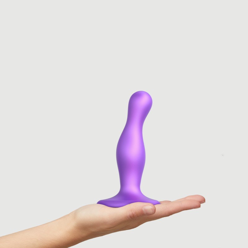 Dildo plug curvy - violet - taille s