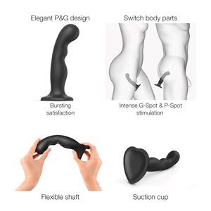 Dildo plug - point p point g - taille l