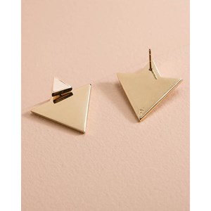 Boucles d'oreilles delice vernis saumon