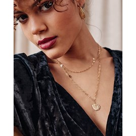 Collier pesaro doré