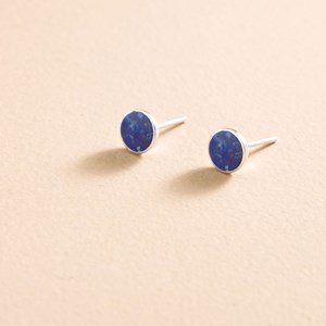 Boucles d'oreilles tory pierre lapis fa