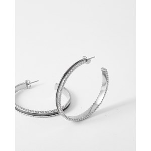 Boucles d'oreilles créoles wednesday acier