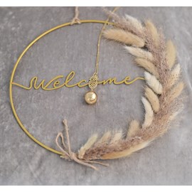 Bijou de grossesse bola avec chaîne - ananas or