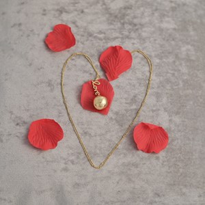 Bijou de grossesse bola avec chaîne - love or