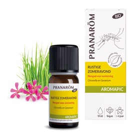Pranarom - vredige zomeravond - synergie voor diffusie - bio - 10 ml