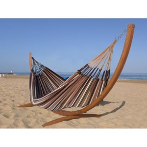 Hamac sur pied latino xxl choco oro