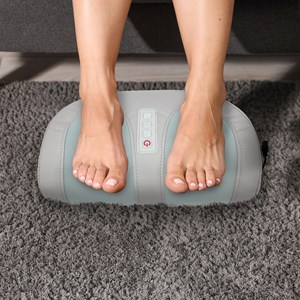 Masseur pieds shiatsu, 3 vitesses, chauffant, 33x22 cm