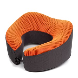 Oreiller de voyage coussin cervical en mousse à mémoire de forme.