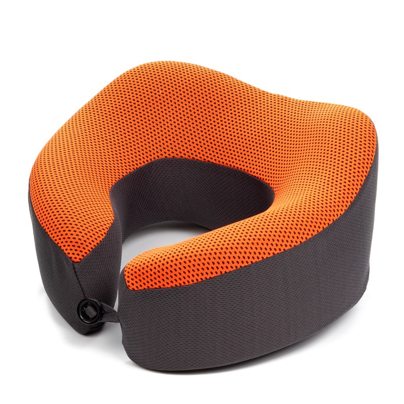 Oreiller de voyage coussin cervical en mousse à mémoire de forme.