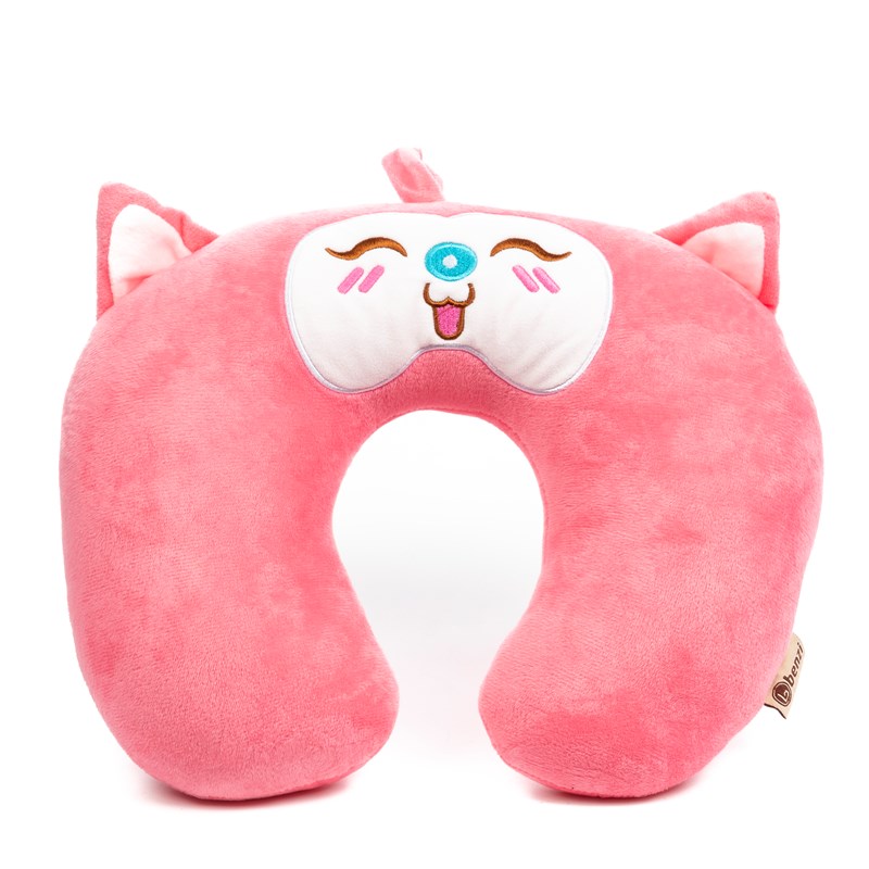 Coussin de voyage coussin cervical enfant. Extra doux, rembourrage intérieur.