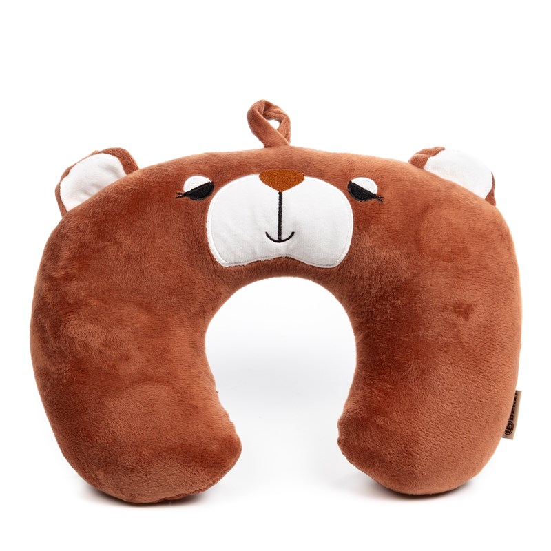 Coussin de voyage oreiller cervical enfant. Extra doux, remplissage intérieur.