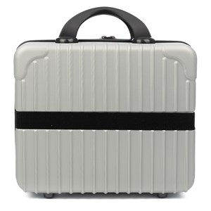 Necessaire rigide ultraléger en abs. Adaptable à un trolley. 14 pouces.