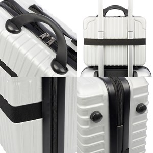 Nécessaire rigide ultraléger en abs. Adaptable au chariot. 12 pouces.