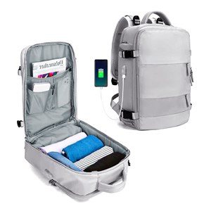 Sac à dos de voyage cabine à grande capacité avec plusieurs compartiments.