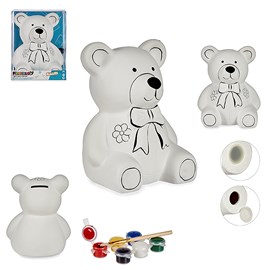 Coffre à peindre ours grand