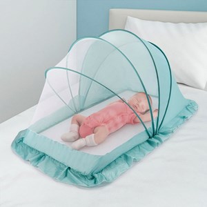 Moustiquaire pliable pour enfants 110x60x65cm, de 0 à 3 ans.
