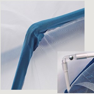 Moustiquaire pliable pour lit. 160x190x80cm.