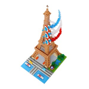 Nanoblock tour eiffel - edition deluxe
